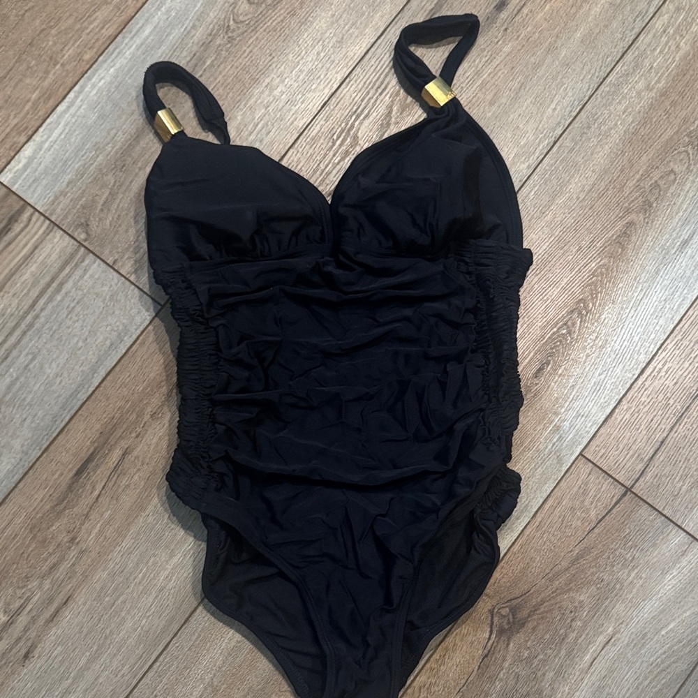 Black One Piece Swimsuit